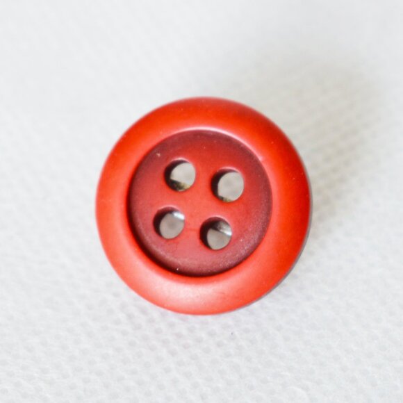 Red Button Pin Accessory - Picture 3 of 4